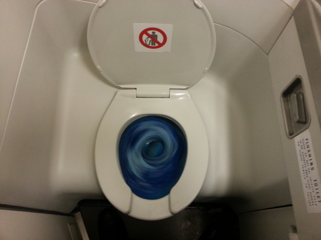 Flight Attendant Warns Passengers To Flush Their Drugs Down The Toilet