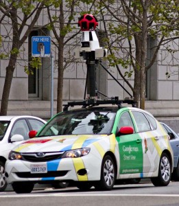 google maps car