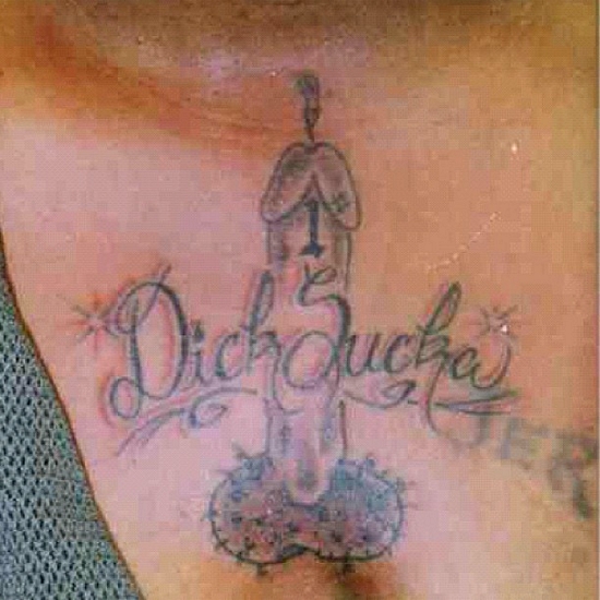 Dick Sucker Tattoo 117