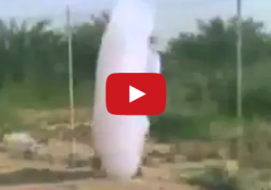 weird cloud falls from sky