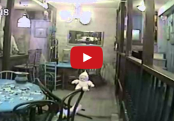 shadow figure found in haunted theatre