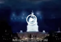 ufo flying over washington