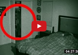 man captures haunting footage on camera