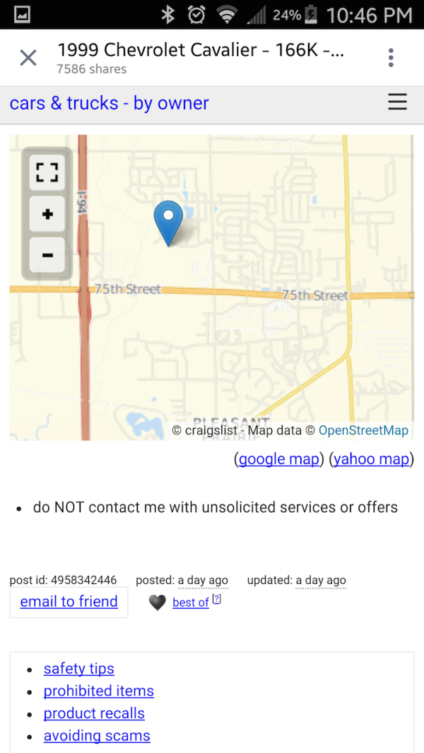 The Most Honest Craigslist 'Car For Sale' Ad YouWill Ever See!