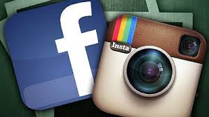 instagram and facebook logos