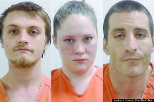 mugshots of "hostages" high on meth